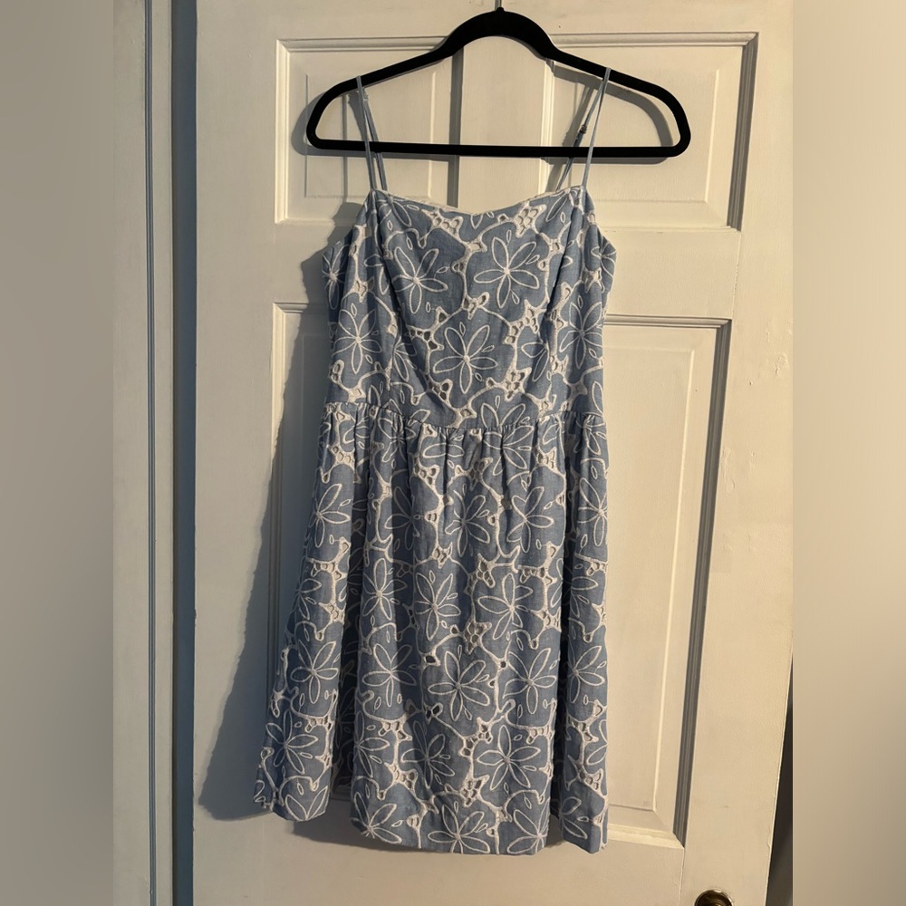 BNWT Lily Pulitzer,Bethany Dress,Hollar for a Dollar,Sand dollar Eyelet,Size 12